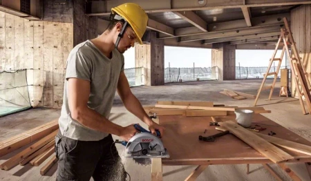 Пила дисковая электрическая Bosch GKS 140